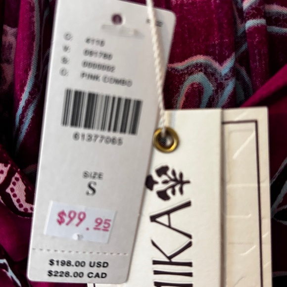 Anthropology OMIKA TOP, size small, brand new with tag - Picture 4 of 4